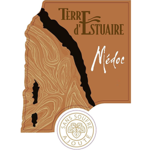 Front label Terre d'Estuaire 2018 75cl